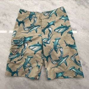 Columbia PGF little boys swim trunks size 7